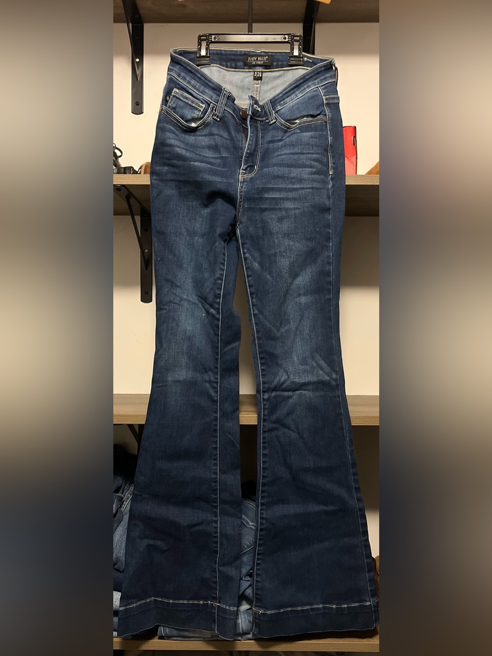 Judy Blue Dark Blue Flare Jeans